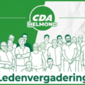Oproep openbare ledenvergadering